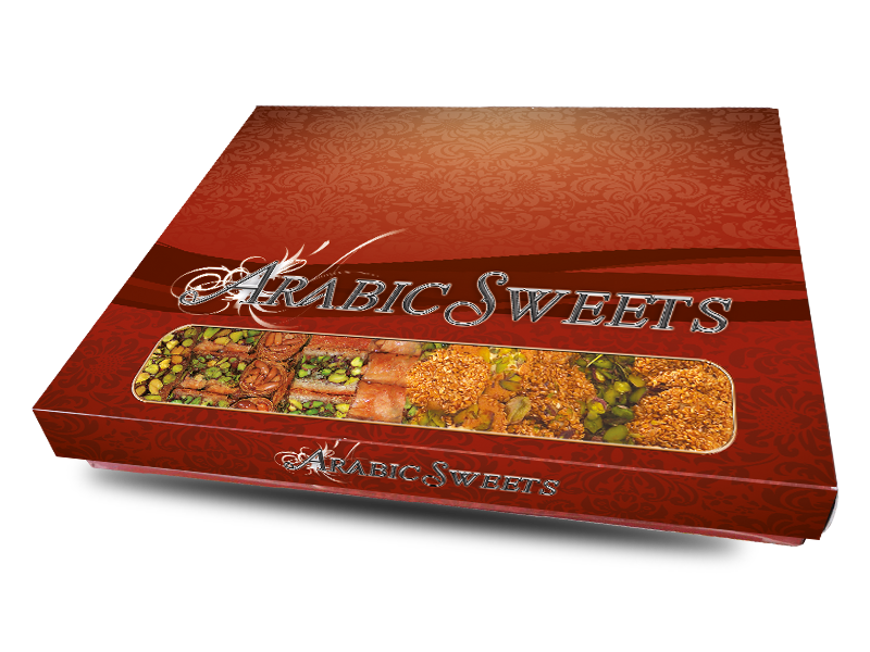 علبة حلويات مشلكة