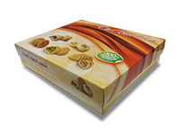 علبة حلويات مربعة Arabic Sweets container